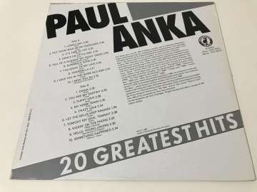 Paul Anka – 20 Greatest Hits