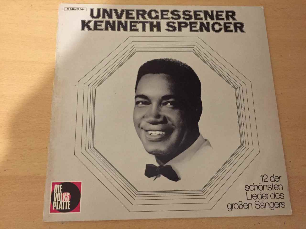 Kenneth Spencer ‎– Unvergessener Kennth Spencer