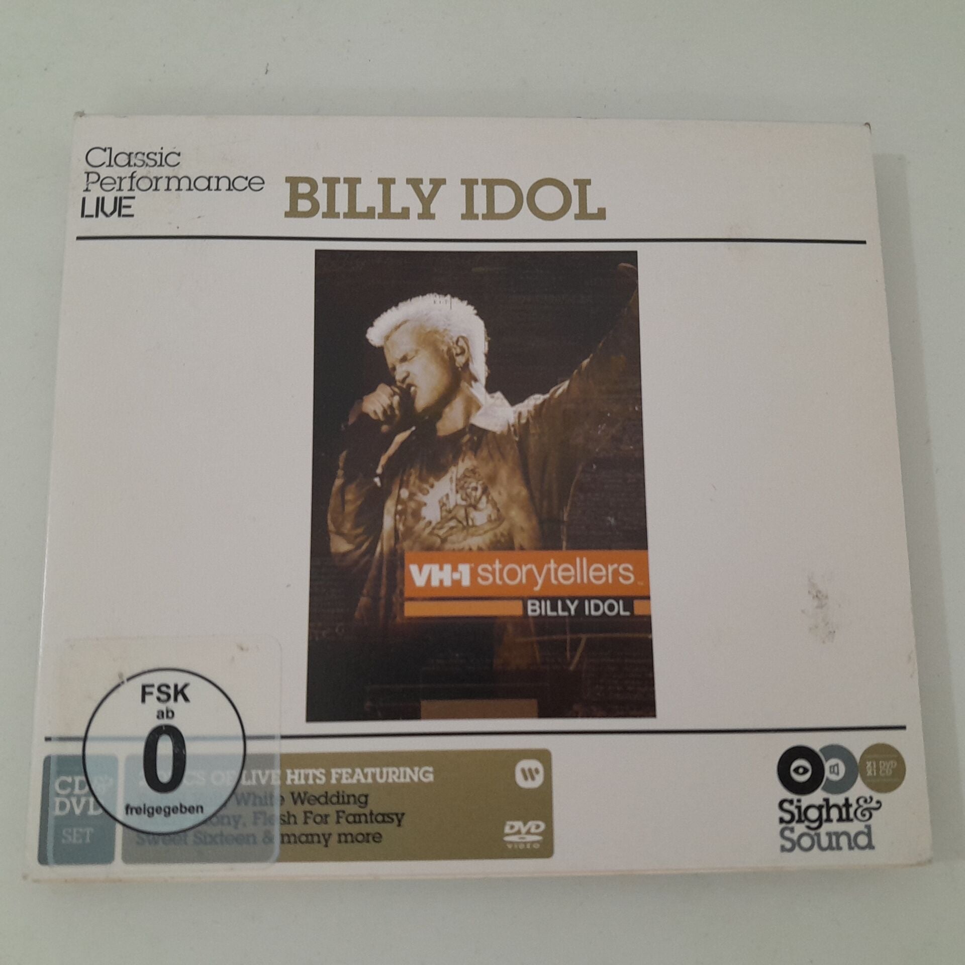 Billy Idol – VH-1 Storytellers CD+DVD