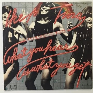 Ike & Tina Turner ‎– ''What You Hear Is What You Get'' - Live At Carnegie Hall 2 LP