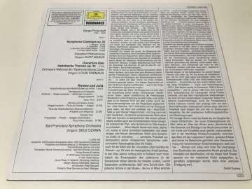 Serge Prokofieff – Symphonie Classique / Ouvertüre Über Hebräische Themen / Romeo Und Julia (Ballett-Suiten (Ausschnitte))