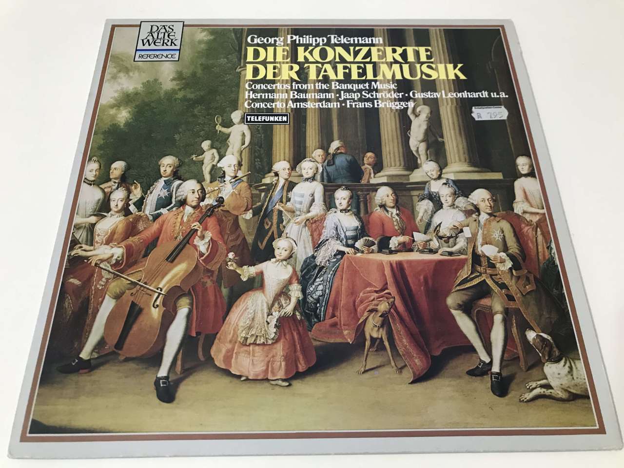 Telemann - Frans Brüggen, Concerto Amsterdam – Die Drei Konzerte Der Tafelmusik