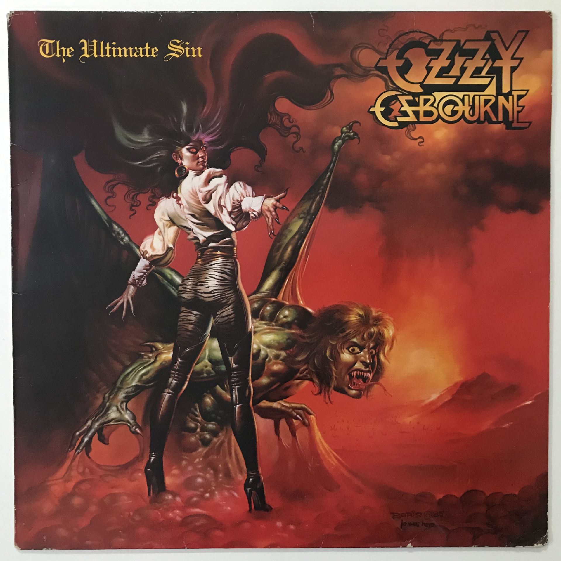 Ozzy Osbourne ‎– The Ultimate Sin