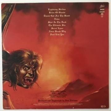 Ozzy Osbourne ‎– The Ultimate Sin