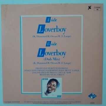Billy Ocean – Loverboy (Turuncu Renkli Plak)