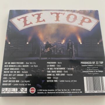 ZZ Top – Live! Greatest Hits From Around The World (Ambalajı Açılmamış)