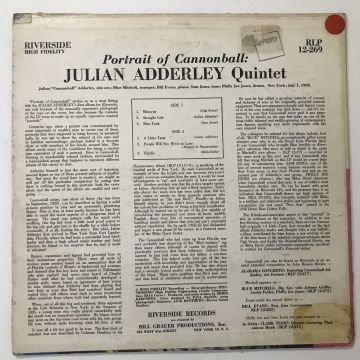 Julian Adderley Quintet – Portrait Of Cannonball