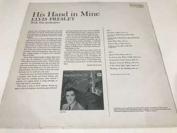 Elvis Presley ‎– His Hand In Mine