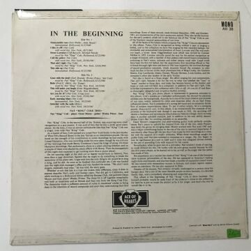 Nat 'King' Cole Trio – In The Beginning