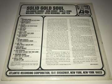 Solomon Burke, Don Covay, Ben E. King, Wilson Pickett, Otis Redding, Joe Tex – Solid Gold Soul (America's Great Soul Singers)
