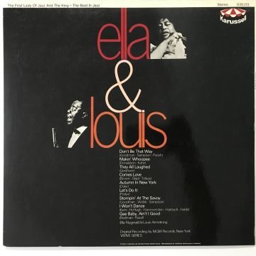 Ella Fitzgerald & Louis Armstrong – Ella And Louis