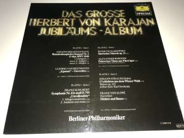 Berliner Philharmoniker – Gala-Konzert Mit Herbert Von Karajan Und Den Berliner Philharmonikern 2 LP