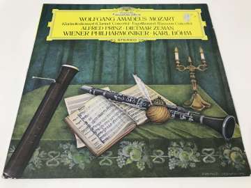 Wolfgang Amadeus Mozart - Alfred Prinz, Dietmar Zeman, Wiener Philharmoniker, Karl Böhm – Klarinettenkonzert (Clarinet Concerto) • Fagottkonzert (Bassoon Concerto)