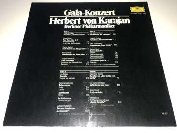 Herbert von Karajan, Berliner Philharmoniker – Gala-Concert  2 LP