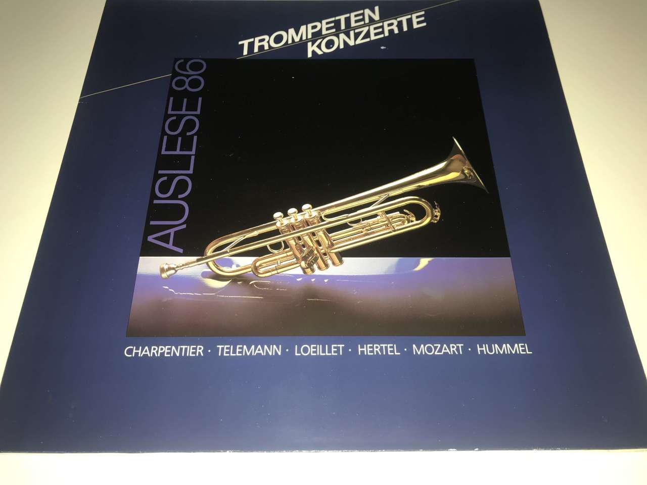 Charpentier • Telemann • Loeillet • Hertel • Mozart • Hummel ‎– Trompetenkonzerte - Auslese 86