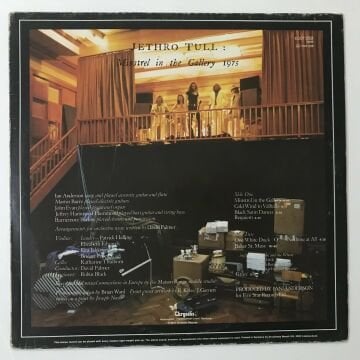 Jethro Tull ‎– Minstrel In The Gallery