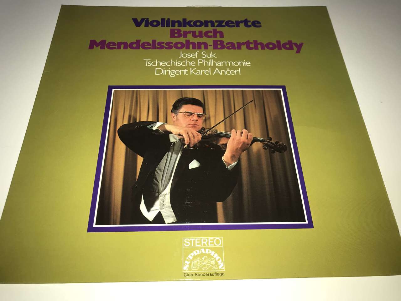 Bruch, Mendelssohn-Bartholdy, Josef Suk, Tschechische Philharmonie, Karel Ančerl – Violinkonzerte