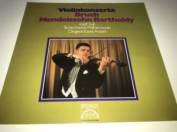 Bruch, Mendelssohn-Bartholdy, Josef Suk, Tschechische Philharmonie, Karel Ančerl – Violinkonzerte