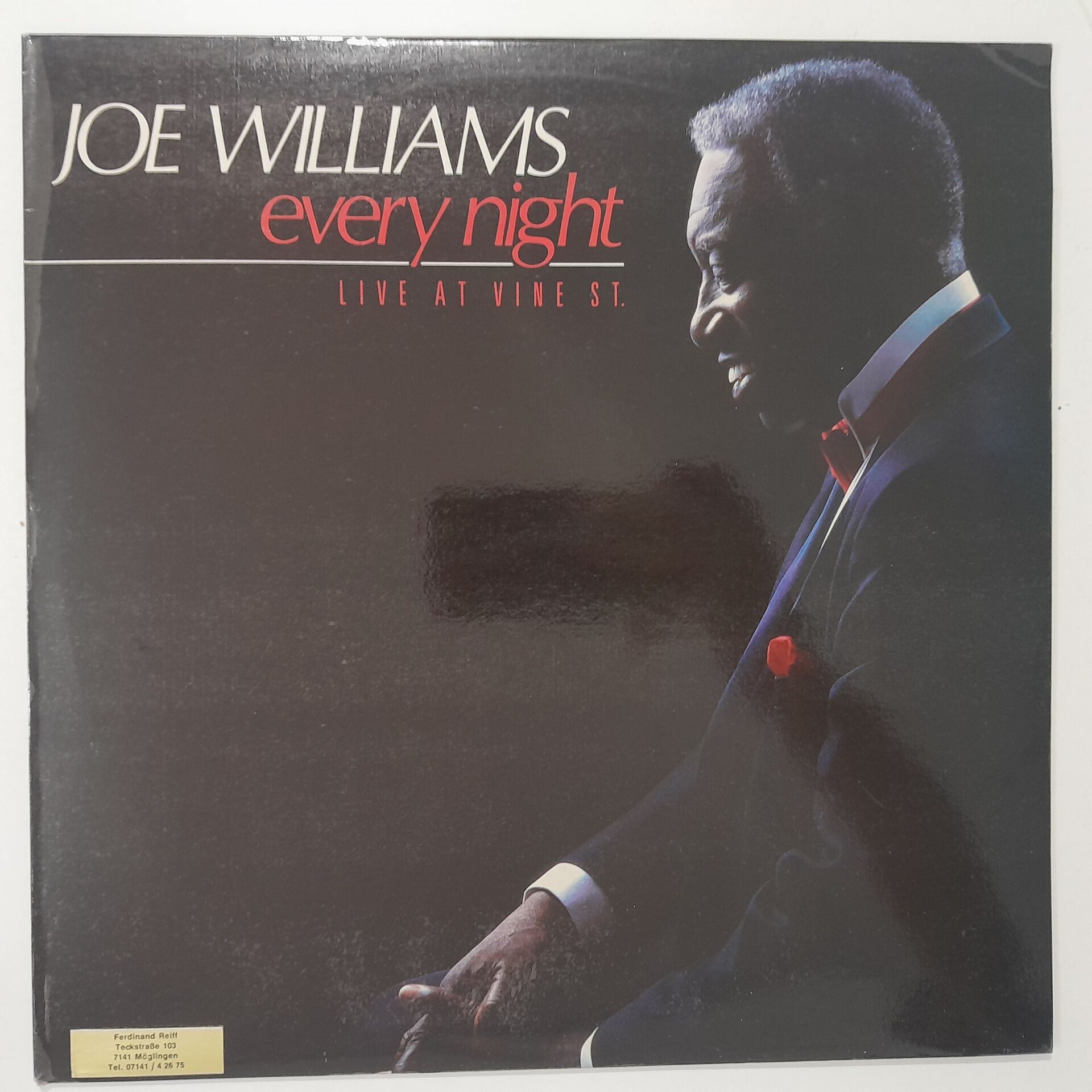 Joe Williams – Every Night - Live At Vine St.