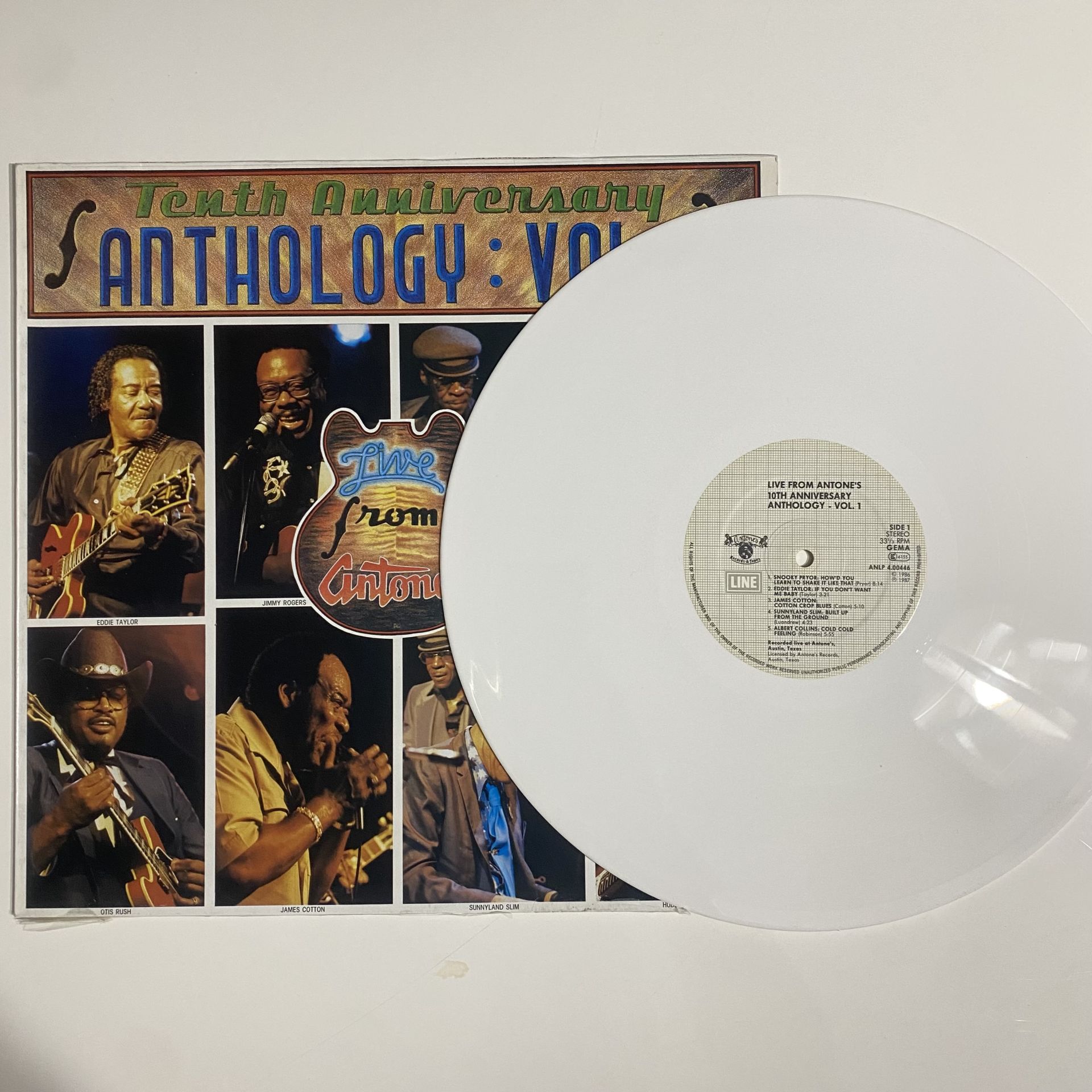 Tenth Anniversary Anthology Vol.1 - Live From Antone's (Beyaz Renkli Plak)