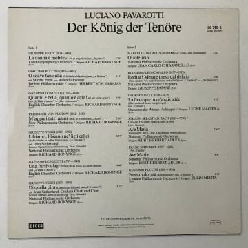 Luciano Pavarotti ‎– Der König Der Tenöre