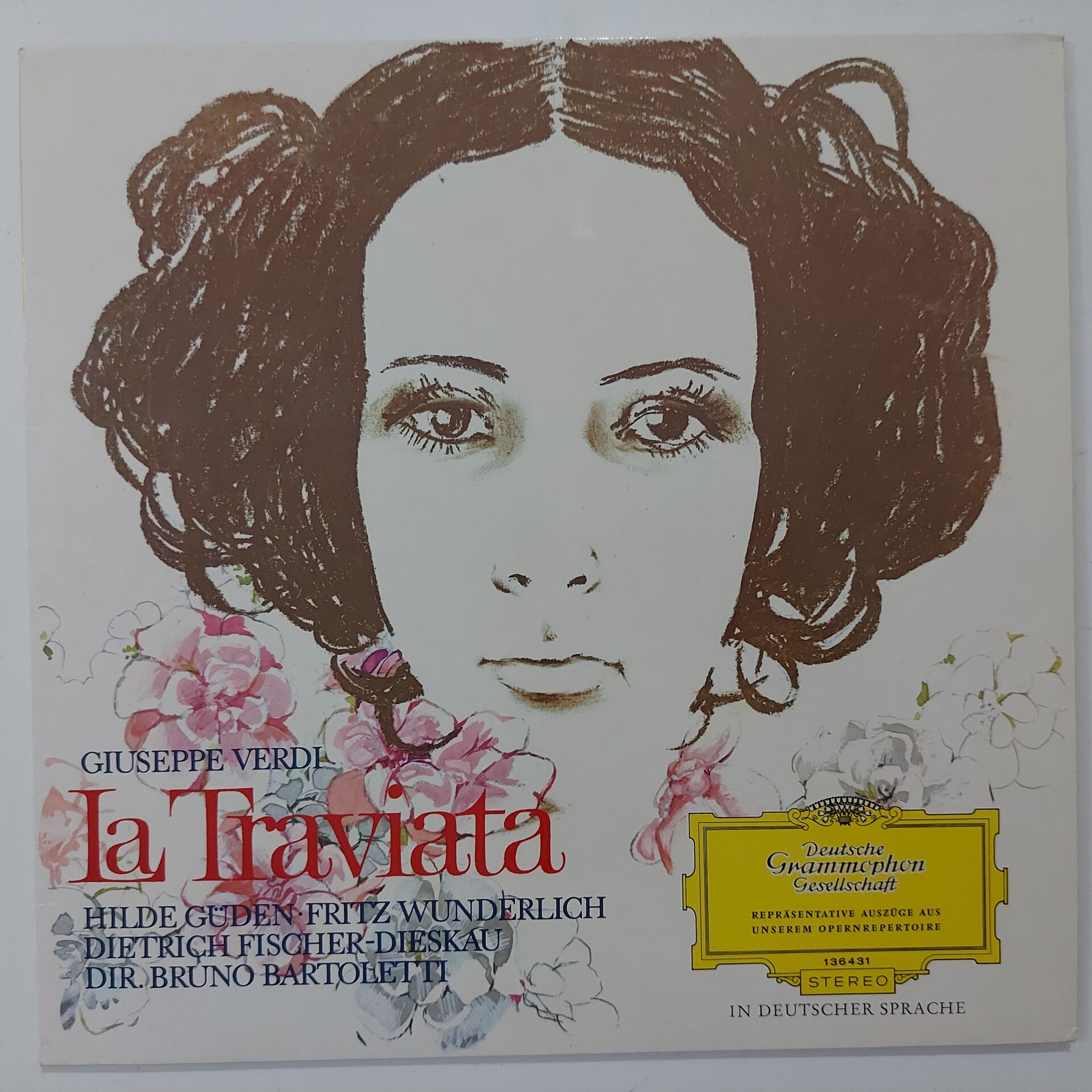 Giuseppe Verdi, Hilde Güden, Fritz Wunderlich, Dietrich Fischer-Dieskau , Dir. Bruno Bartoletti – La Traviata