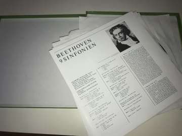 Beethoven - Gewandhaus-Orkest Leipzig, Franz Konwitschny – Negen Symfonieën - Gewandhaus-Orkest En Solisten - Franz Konwitschny (6 LP Kutulu Set)