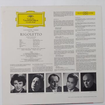Giuseppe Verdi, Gisela Vivarelli, Dietrich Fischer-Dieskau, Ernst Kozub, Horst Stein – Rigoletto