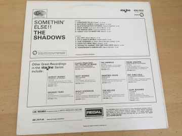 The Shadows ‎– Somethin' Else!!