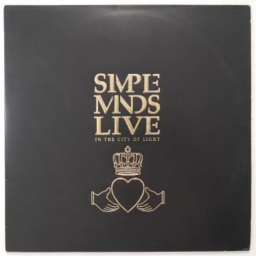 Simple Minds ‎– Live In The City Of Light 2 LP (Kitapçıklı)