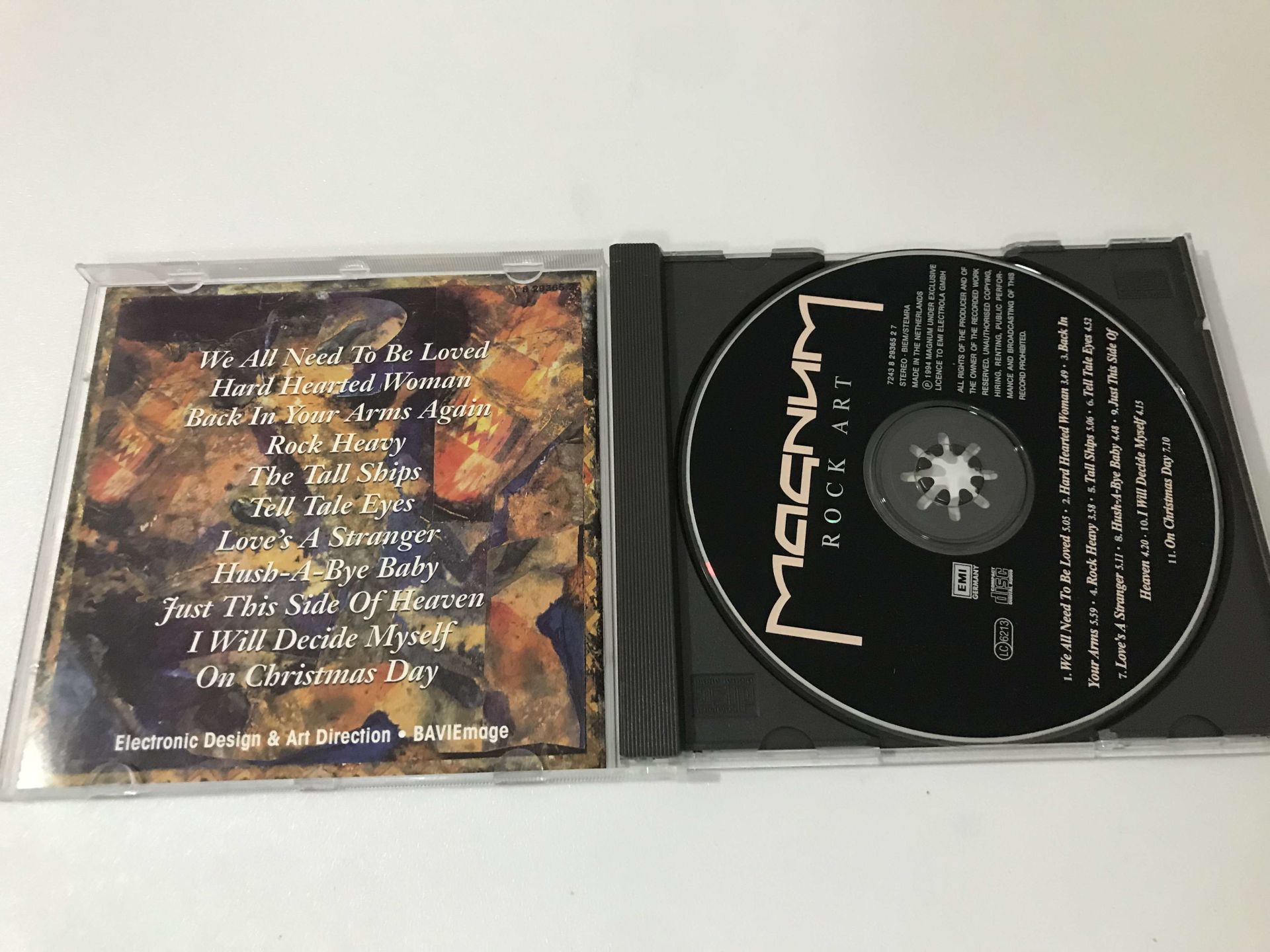 Magnum – Rock Art Plak, CD, DVD Satın Al