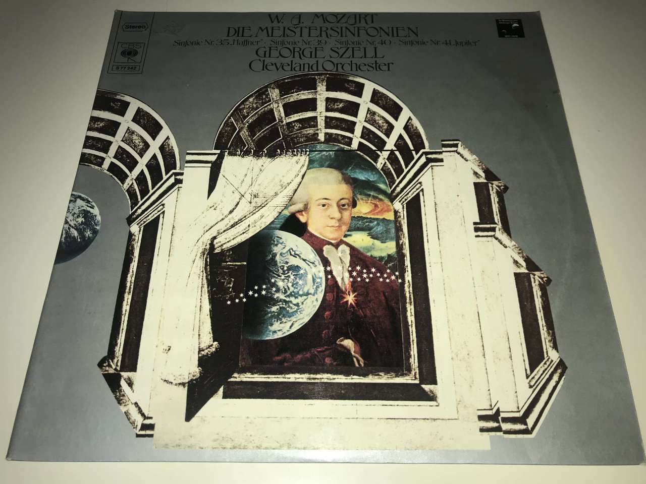 W.A. Mozart, George Szell, The Cleveland Orchestra ‎– Die Meistersinfonien 2 LP