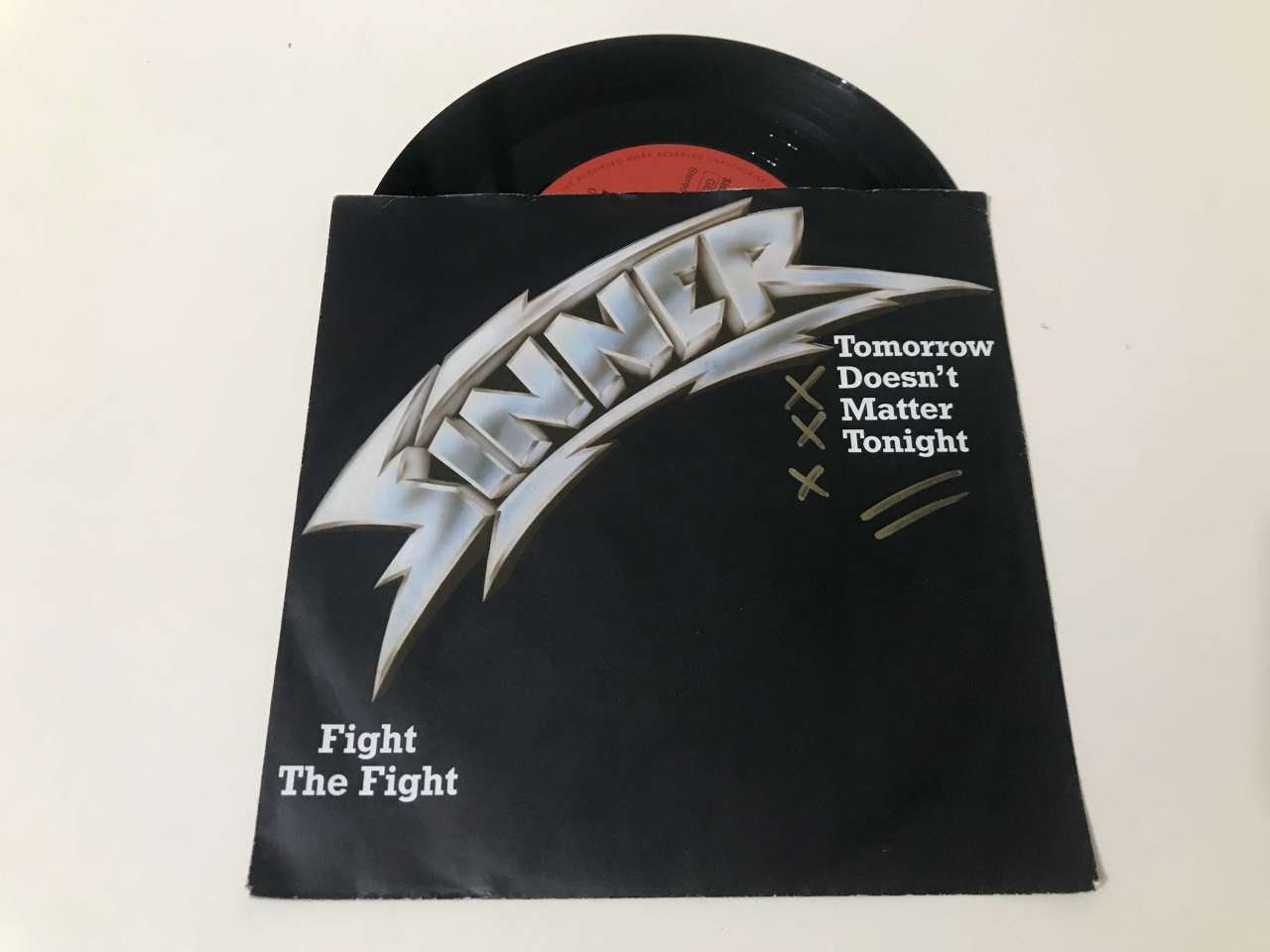 Sinner – Tomorrow Doesn't Matter Tonight