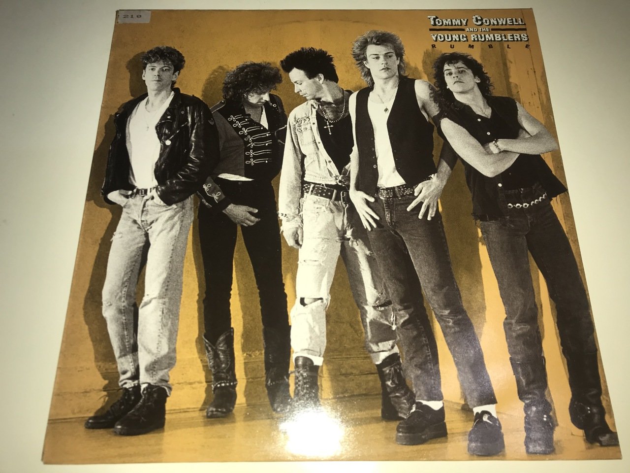 Tommy Conwell And The Young Rumblers ‎– Rumble