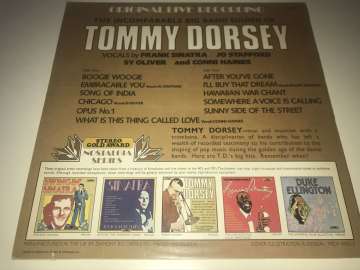 Tommy Dorsey ‎– The Incomparable Big Band Sound Of Tommy Dorsey And His Orchestra