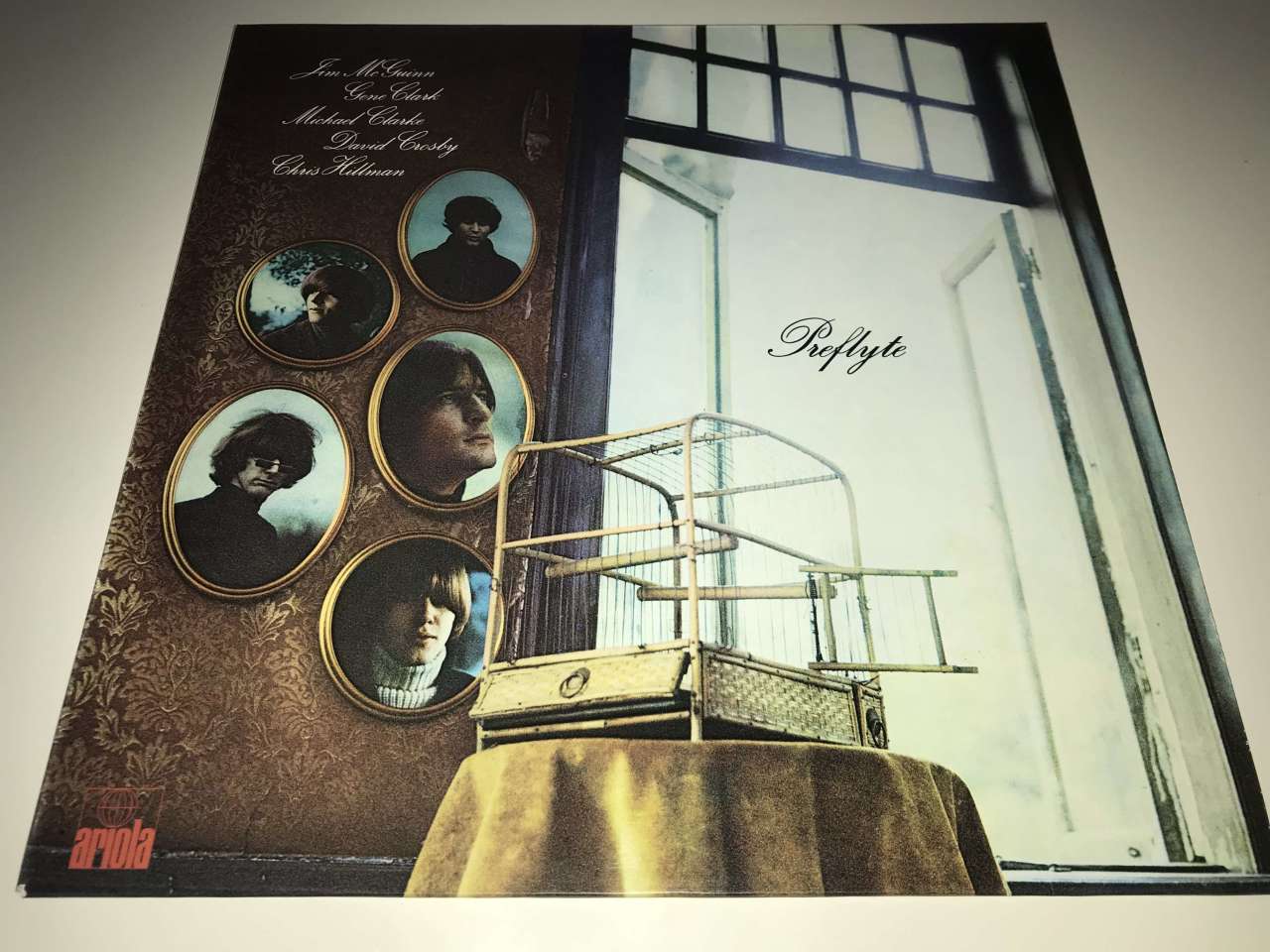 David Crosby, Jim McGuinn, Chris Hillman, Gene Clark, Michael Clarke ‎– Preflyte