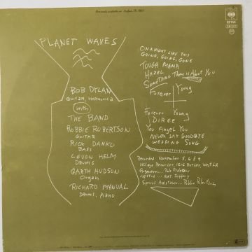 Bob Dylan ‎– Planet Waves