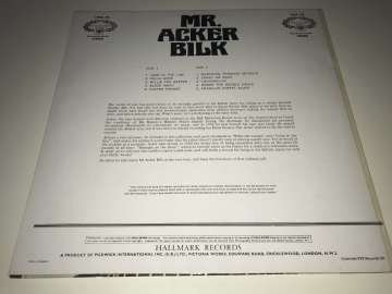 Mr. Acker Bilk And His Paramount Jazz Band – Mr. Acker Bilk