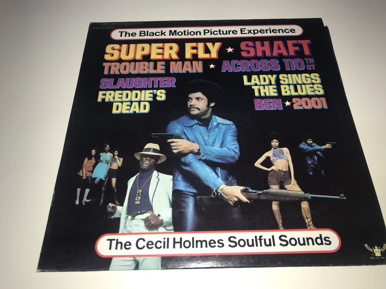 The Cecil Holmes Soulful Sounds ‎– The Black Motion Picture Experience