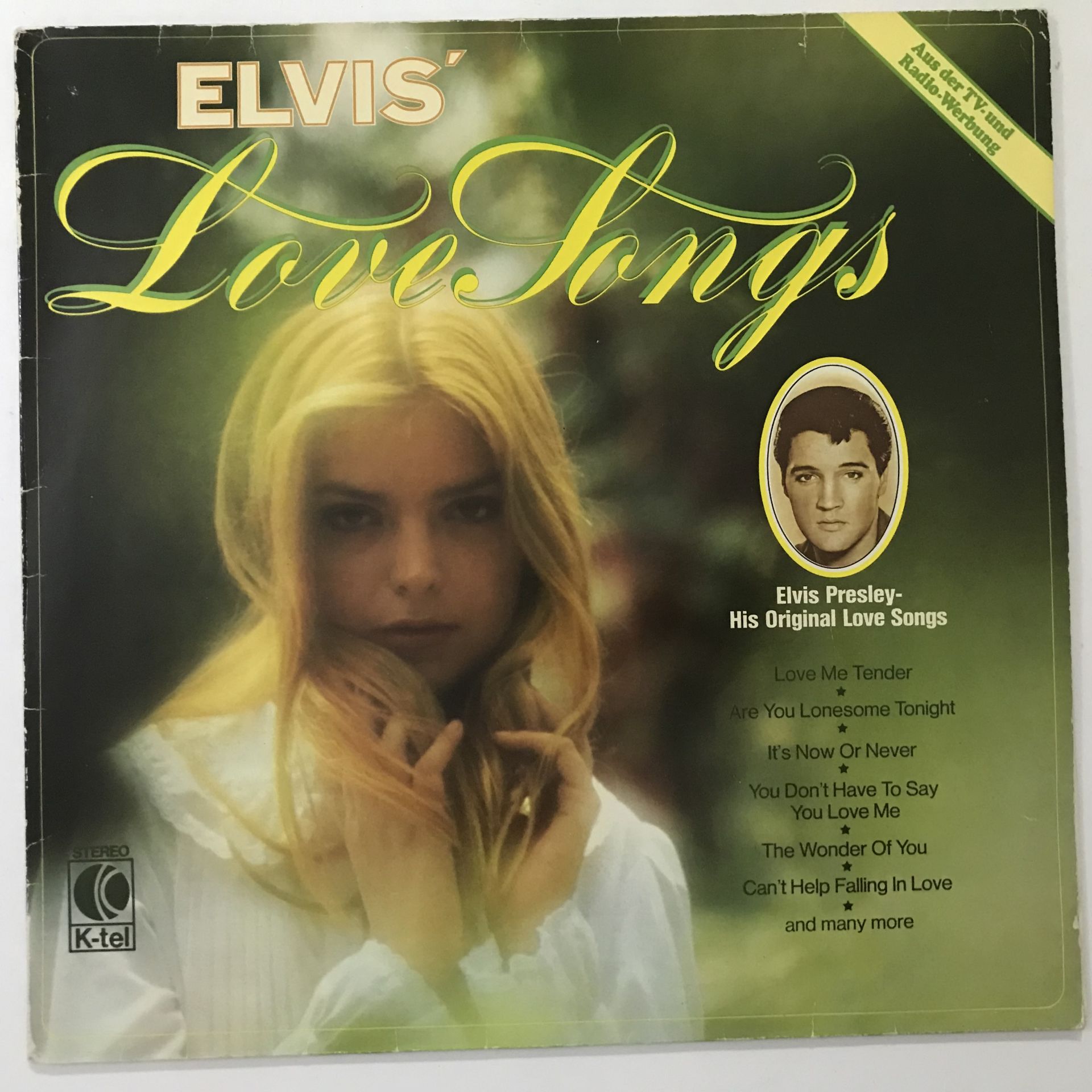Elvis Presley ‎– Love Songs