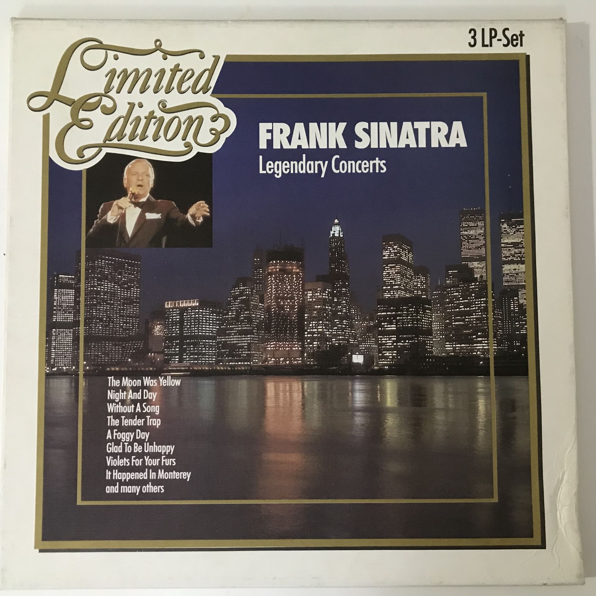 Frank Sinatra – Legendary Concerts (3 LP Kutulu Set)