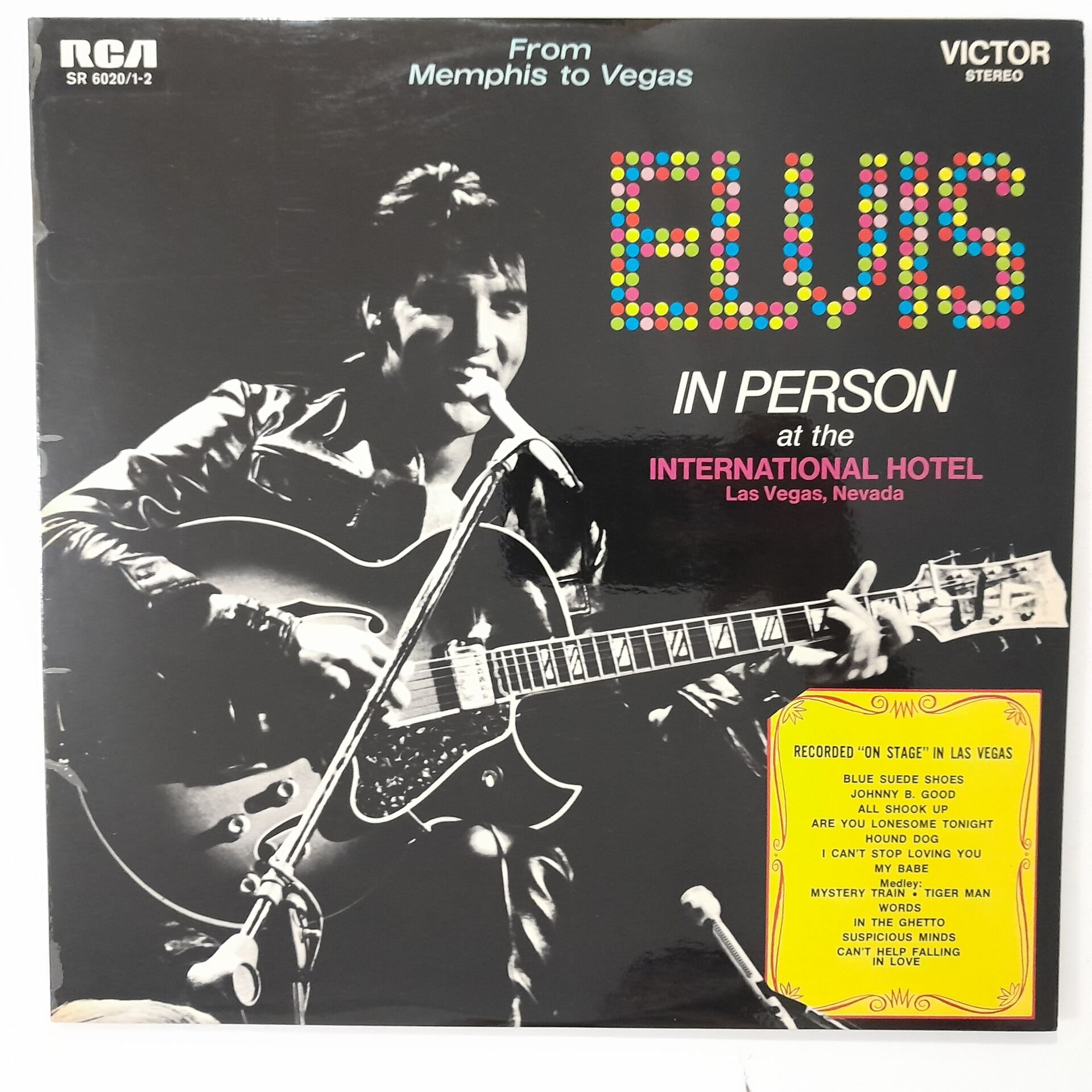 Elvis Presley – Elvis In Person - From Memphis To Vegas 2 LP