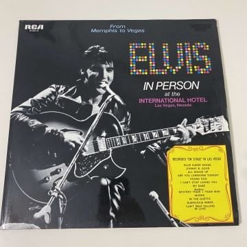 Elvis Presley – Elvis In Person - From Memphis To Vegas 2 LP
