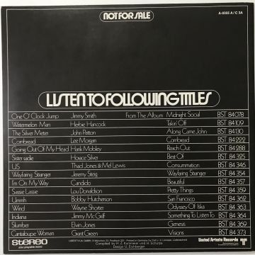 32 Years Of Blue Note (The Commercial Sound Of Blue Note)