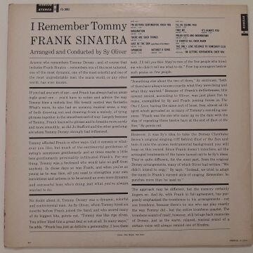 Frank Sinatra – I Remember Tommy