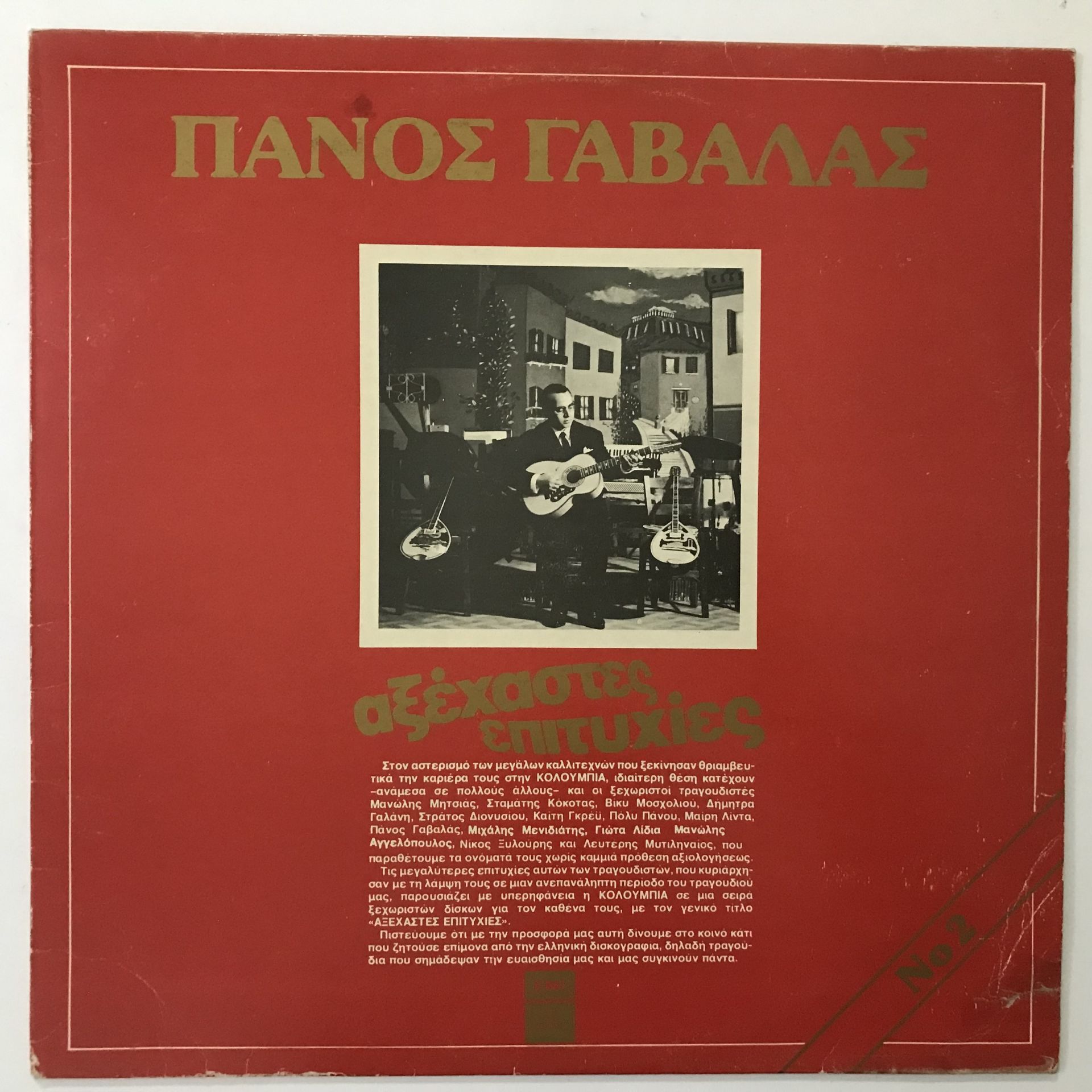 Panos Gavalas – Unforgettable Successes No 2