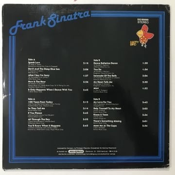 Frank Sinatra – My Best Songs - My Best Years Vol. 3 2 LP