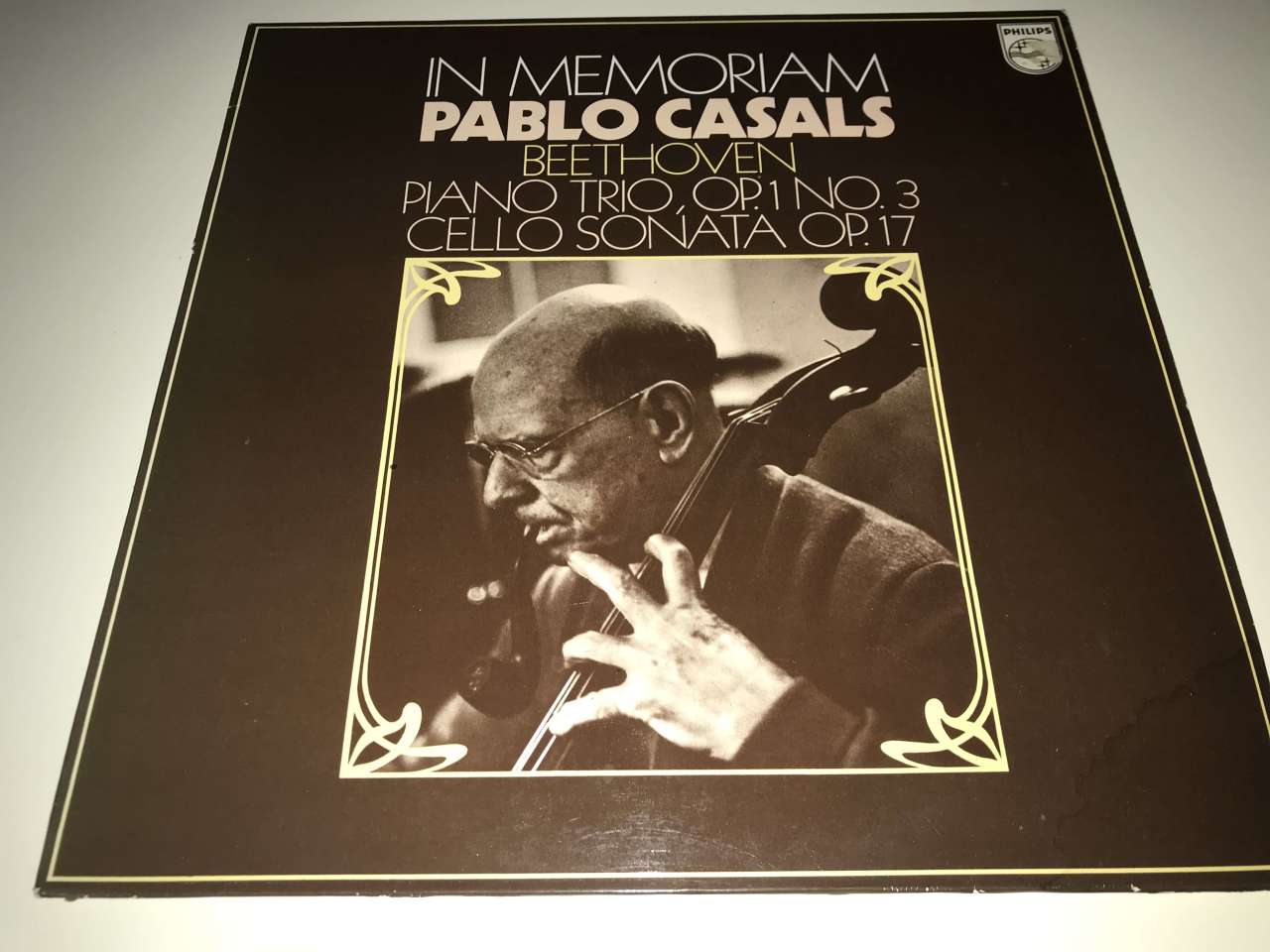 Beethoven, Pablo Casals, Sándor Végh, Mieczyslaw Horszowski ‎– In Memoriam