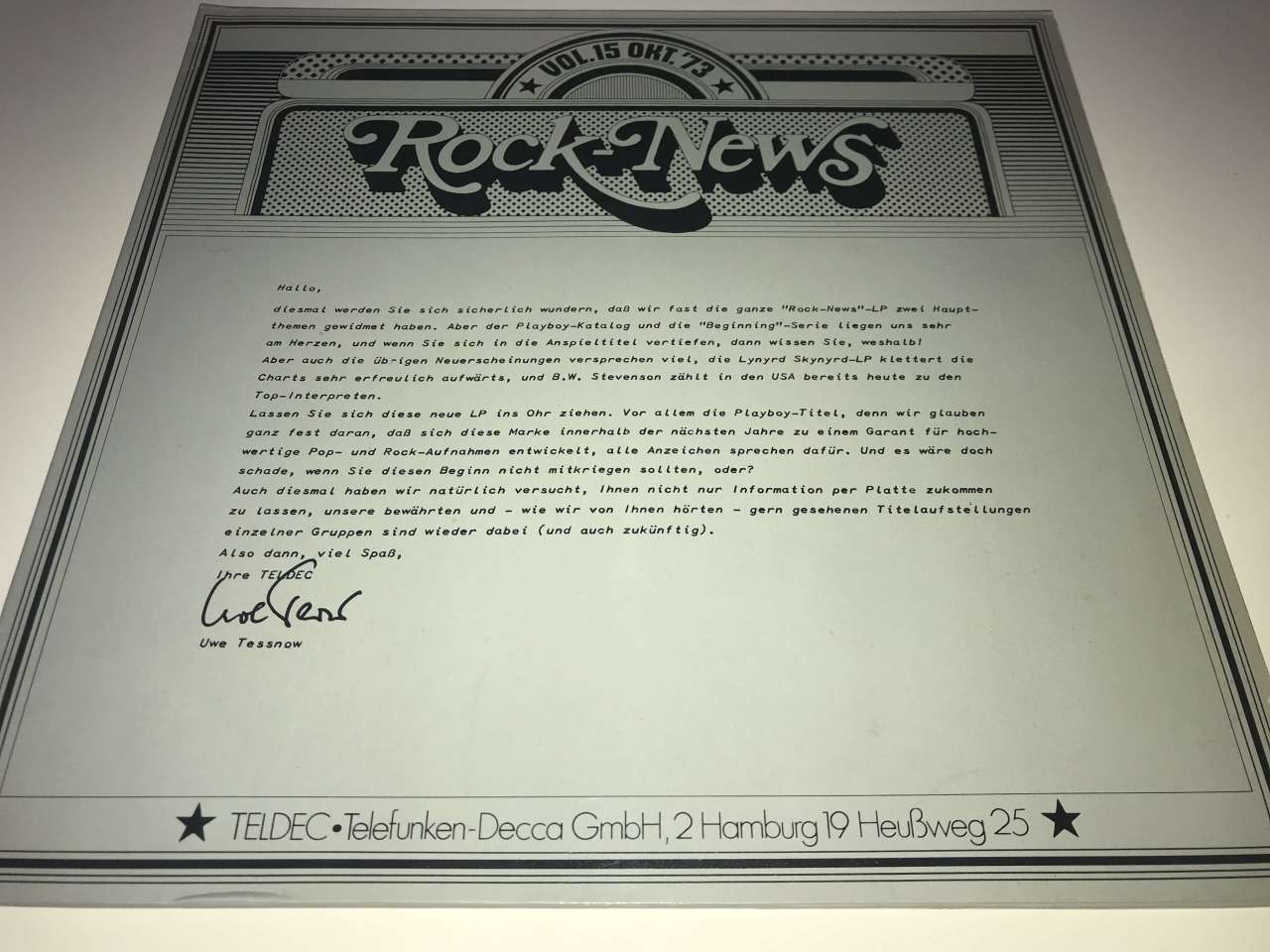Rock-News Vol. 15 Okt. '73