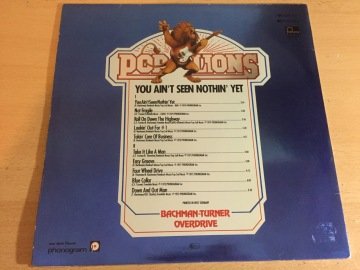 Bachman-Turner Overdrive ‎– You Ain't Seen Nothin' Yet